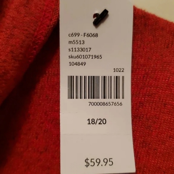 NWT Lane Bryant Classic Fit Tee Size 18/20 - Picture 8 of 8